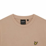 Lyle & Scott - Mens Popcorn Jacquard T-Shirt - Barley - TS2406V Y121 - Wildvine Clothing, Spalding, Lincolnshire