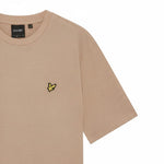 Lyle & Scott - Mens Popcorn Jacquard T-Shirt - Barley - TS2406V Y121 - Wildvine Clothing, Spalding, Lincolnshire