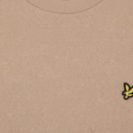 Lyle & Scott - Mens Popcorn Jacquard T-Shirt - Barley - TS2406V Y121 - Wildvine Clothing, Spalding, Lincolnshire