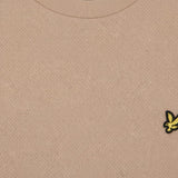 Lyle & Scott - Mens Popcorn Jacquard T-Shirt - Barley - TS2406V Y121 - Wildvine Clothing, Spalding, Lincolnshire