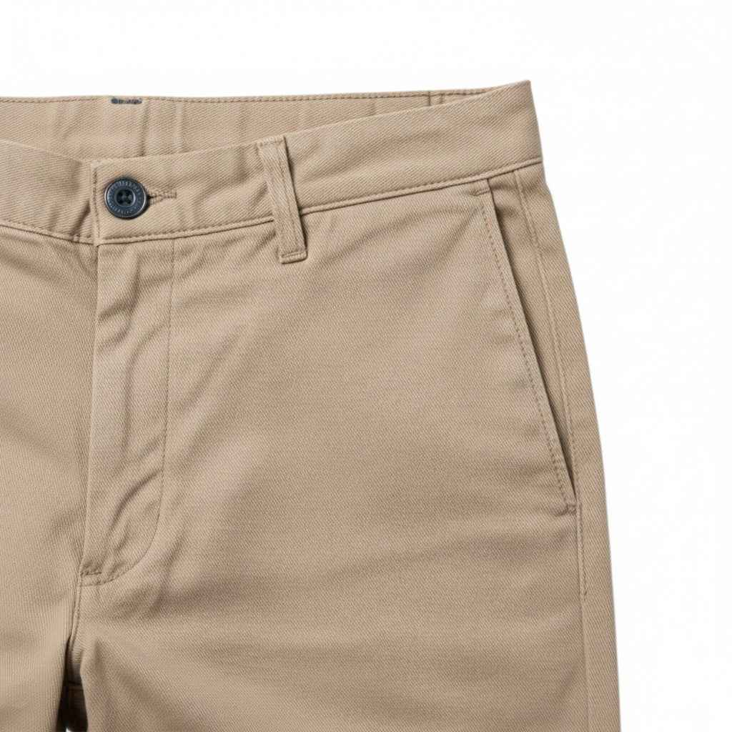 MEYER M5 Mens Chino – 9-6001 Soft Stretch Cotton Chinos – Modern Fit - Beige - Wildvine Clothing, Spalding, Lincolnshire