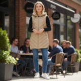 Jane Austin - Ladies Willow Gilet - Beige - Wildvine Clothing, Spalding, Lincolnshire