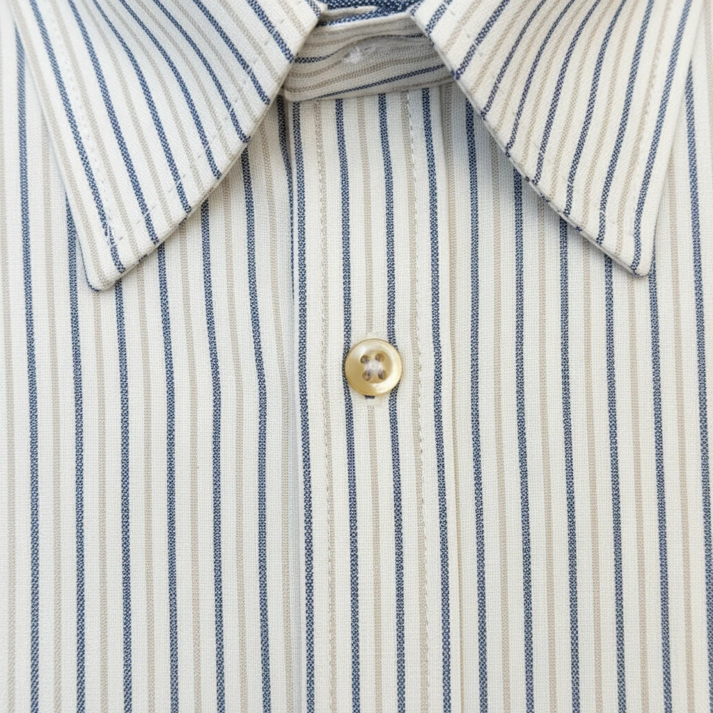 Gurteen - Mens - Seville - Modern Fit / Short Sleeved - Beige Stripe 504 - Wildvine Clothing, Spalding, Lincolnshire