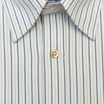 Gurteen - Mens - Seville - Modern Fit / Short Sleeved - Beige Stripe 504 - Wildvine Clothing, Spalding, Lincolnshire