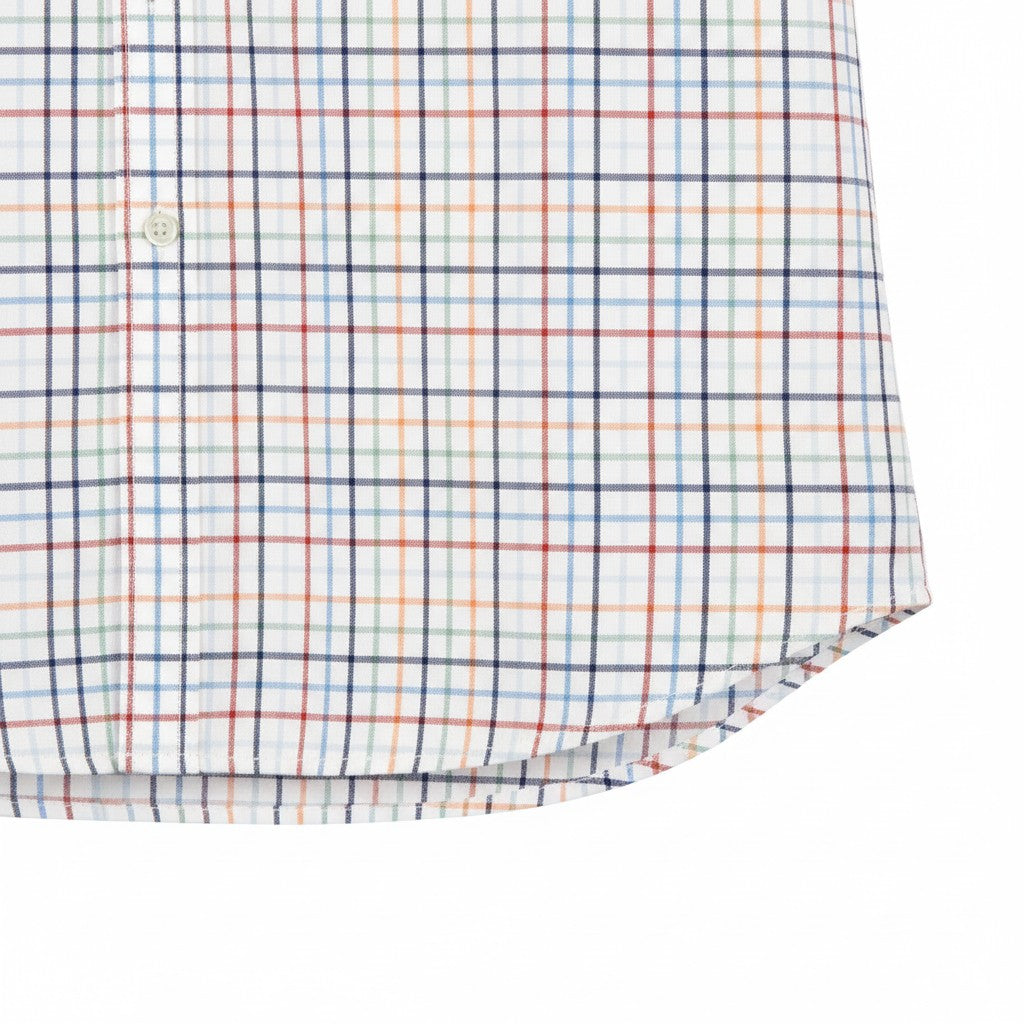 Fynch-Hatton - Mens Shirt - Colorful Combi Check - Berry 415 - Wildvine Clothing, Spalding, Lincolnshire