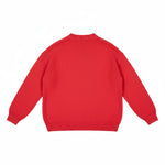 Wild Flower - Ladies - Flocking Daisy Open Knit Cardigan - Berry - Wildvine Clothing, Spalding, Lincolnshire
