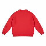 Wild Flower - Ladies - Flocking Daisy Open Knit Cardigan - Berry - Wildvine Clothing, Spalding, Lincolnshire