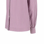Fynch-Hatton - Ladies Blouse - Asym Stripe - Berry Rose 492 - Wildvine Clothing, Spalding, Lincolnshire