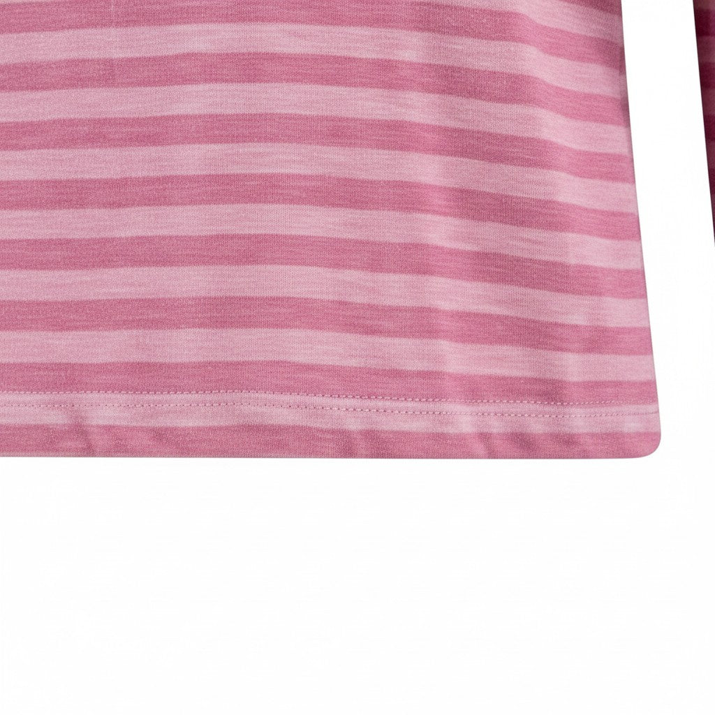 Fynch-Hatton - Ladies Jersey - Long Sleeve Stripe - Berry Rose 492 - Wildvine Clothing, Spalding, Lincolnshire