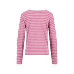Fynch-Hatton - Ladies Jersey - Long Sleeve Stripe - Berry Rose 492 - Wildvine Clothing, Spalding, Lincolnshire