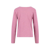 Fynch-Hatton - Ladies Jersey - Long Sleeve Stripe - Berry Rose 492 - Wildvine Clothing, Spalding, Lincolnshire