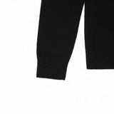 Lyle & Scott - Mens Cotton Merino Quarter Zip Jumper - Jet Black Z865 - Wildvine Clothing, Spalding, Lincolnshire