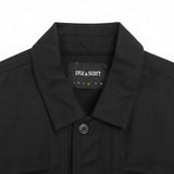 Lyle & Scott - Mens Multi Pocket Overshirt - Jet Black Z865 - Wildvine Clothing, Spalding, Lincolnshire