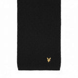 Lyle & Scott - Mens Brushed Scarf and Beanie Hat Set - Jet Black - Z865 - Wildvine Clothing, Spalding, Lincolnshire