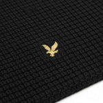 Lyle & Scott - Mens - Lambswool Blend Scarf & Beanie Set - Jet Black Z865 - Wildvine Clothing, Spalding, Lincolnshire