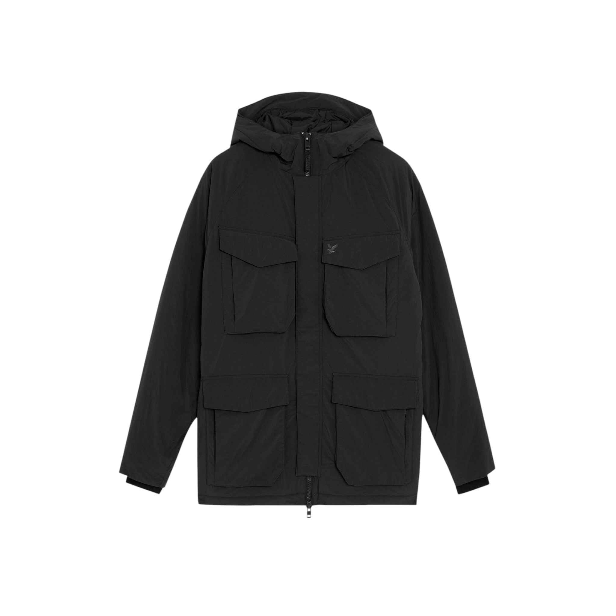 Lyle & Scott - Mens Tactical Wadded Parka - Black Ice X002 - Wildvine Clothing, Spalding, Lincolnshire
