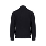 Fynch-Hatton - Mens Knitwear - Rollneck, Merino - Black 999 - Wildvine Clothing, Spalding, Lincolnshire