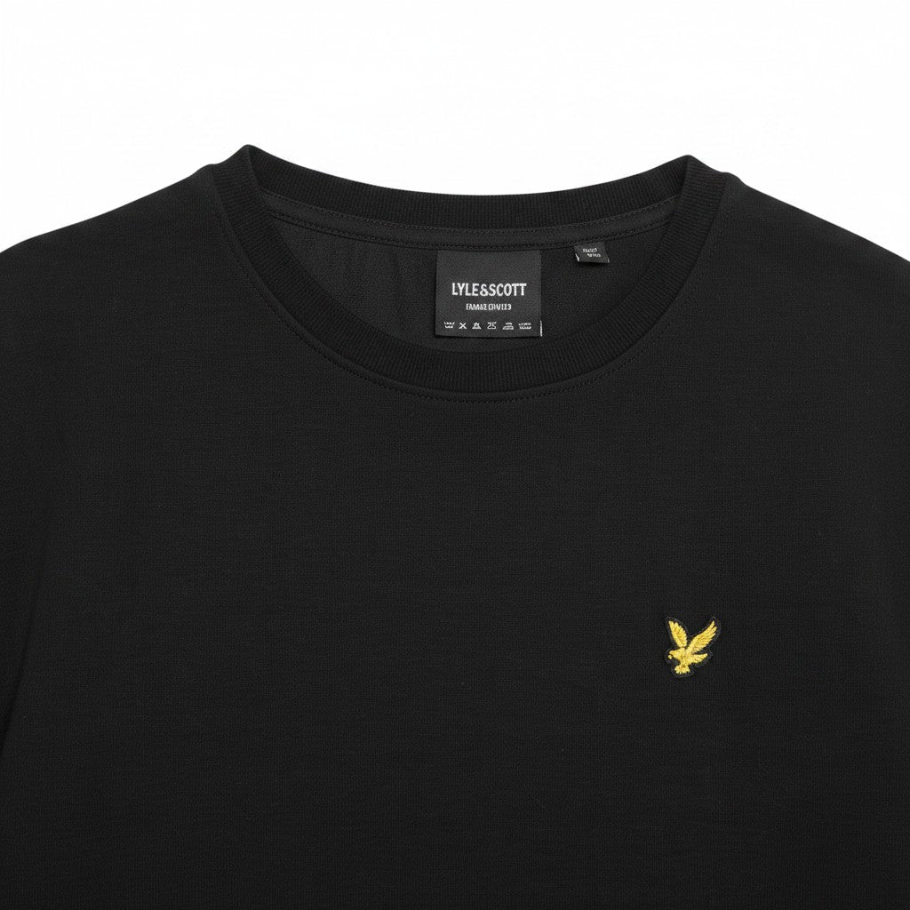 Lyle & Scott - Mens Ultra Soft Oversized T-Shirt - Jet Black Z865 - Wildvine Clothing, Spalding, Lincolnshire