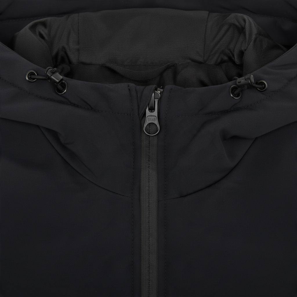 Lyle & Scott - Mens Padded Technical Windbreaker - Jet Black - JK2651V Z865 - Wildvine Clothing, Spalding, Lincolnshire
