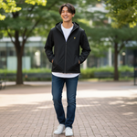 Lyle & Scott - Mens Padded Technical Windbreaker - Jet Black - JK2651V Z865 - Wildvine Clothing, Spalding, Lincolnshire