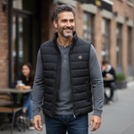 Lyle & Scott - Mens Tartan Lined Gilet - Jet Black - Jk2562V Z865 - Wildvine Clothing, Spalding, Lincolnshire
