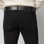 MEYER M5 Jeans - 6209 Regular Fit - Fairtrade Cotton Stretch Denim - Black - Wildvine Clothing, Spalding, Lincolnshire
