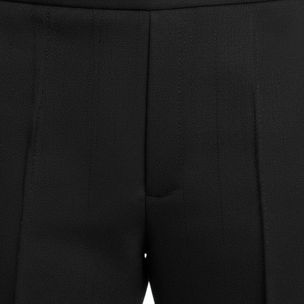Pinnns - Ladies - Essential 27" Back Elasticated Waist Stretch Trouser - Iris - Black - Wildvine Clothing, Spalding, Lincolnshire