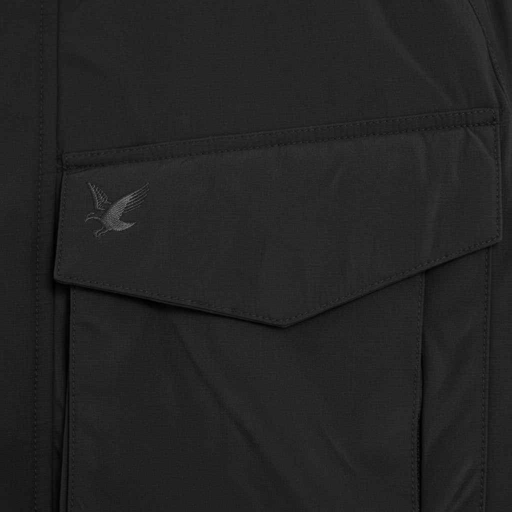 Lyle & Scott - Mens Tactical Wadded Parka - Black Ice X002 - Wildvine Clothing, Spalding, Lincolnshire