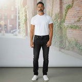 Fynch-Hatton - Mens Jeans - Tapered Slim - Black Denim - Wildvine Clothing, Spalding, Lincolnshire