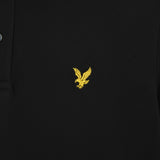 Lyle & Scott - Mens Tartan Collar Polo Shirt - Jet Black - SP2403V Z865 - Wildvine Clothing, Spalding, Lincolnshire