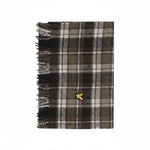 Lyle & Scott - Mens Lambswool Blend Scarf and Beanie Hat Set - Blue Night Y050 - Wildvine Clothing, Spalding, Lincolnshire
