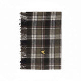Lyle & Scott - Mens Lambswool Blend Scarf and Beanie Hat Set - Blue Night Y050 - Wildvine Clothing, Spalding, Lincolnshire