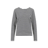 Fynch-Hatton - Ladies Jersey - Long Sleeve Stripe - Milk 122 - Wildvine Clothing, Spalding, Lincolnshire