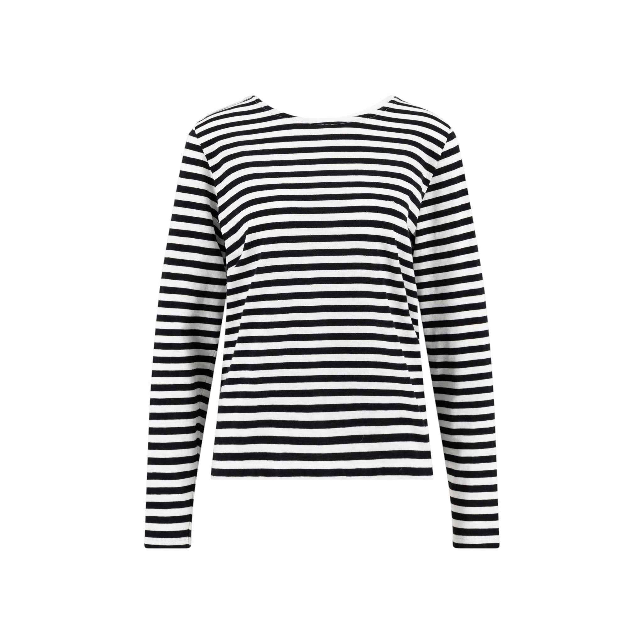 Fynch-Hatton - Ladies Jersey - Long Sleeve Stripe - Milk 122 - Wildvine Clothing, Spalding, Lincolnshire