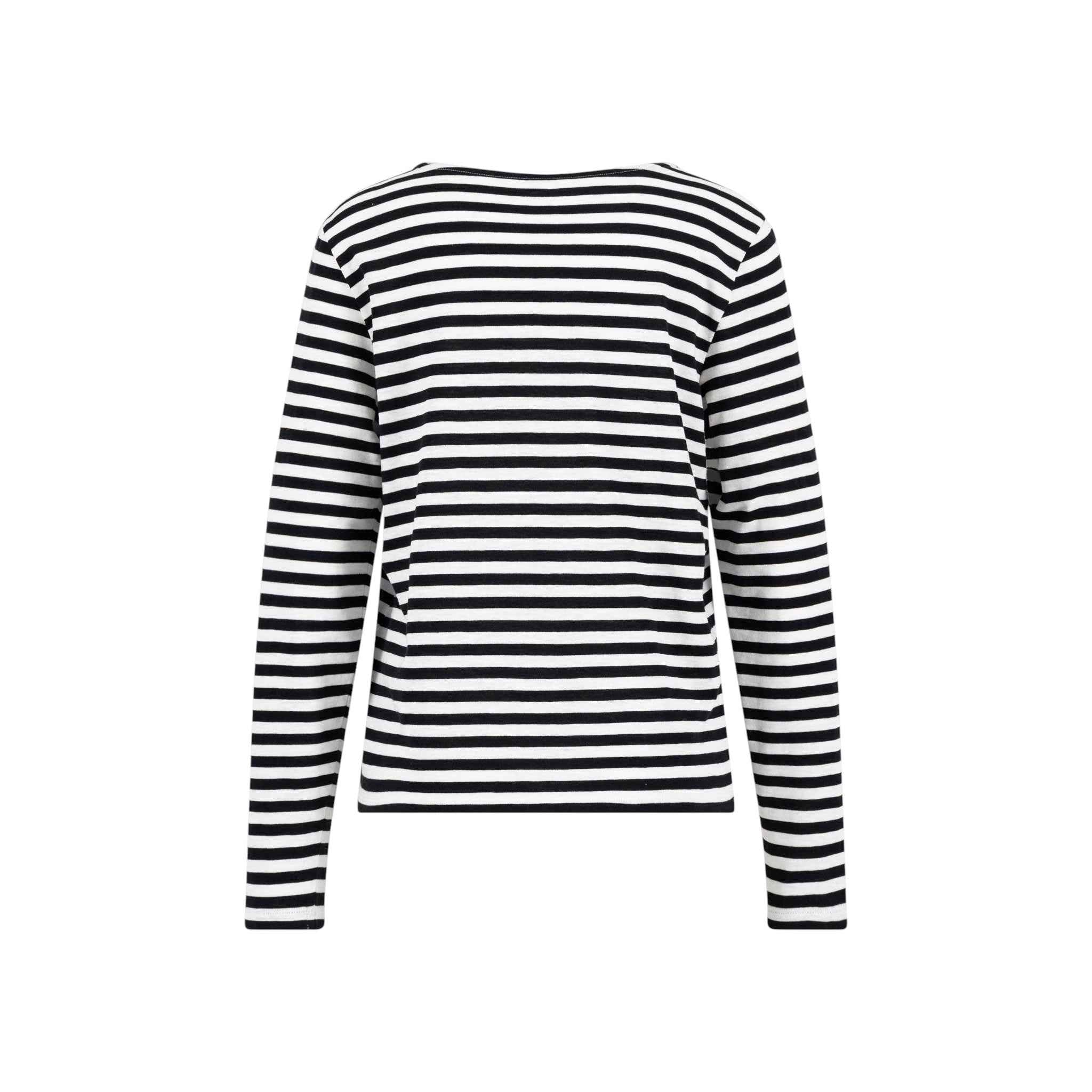 Fynch-Hatton - Ladies Jersey - Long Sleeve Stripe - Milk 122 - Wildvine Clothing, Spalding, Lincolnshire