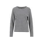 Fynch-Hatton - Ladies Jersey - Long Sleeve Stripe - Milk 122 - Wildvine Clothing, Spalding, Lincolnshire