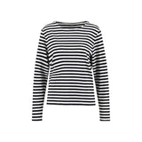 Fynch-Hatton - Ladies Jersey - Long Sleeve Stripe - Milk 122 - Wildvine Clothing, Spalding, Lincolnshire