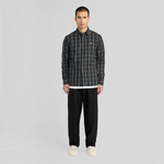 Lyle & Scott - Mens Broad Windowpane Check Shirt - Jet Black - LW2522V Z865 - Wildvine Clothing, Spalding, Lincolnshire