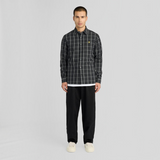 Lyle & Scott - Mens Broad Windowpane Check Shirt - Jet Black - LW2522V Z865 - Wildvine Clothing, Spalding, Lincolnshire