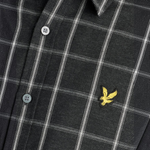 Lyle & Scott - Mens Broad Windowpane Check Shirt - Jet Black - LW2522V Z865 - Wildvine Clothing, Spalding, Lincolnshire