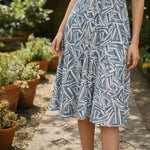 Jane Austin - Ladies Robyn Dress - Blue - Wildvine Clothing, Spalding, Lincolnshire