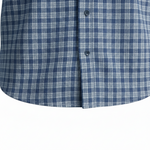 DG's Drifter Mens - Ivano Regular Long Sleeve Casual Shirt - Blue Check - Wildvine Clothing, Spalding, Lincolnshire