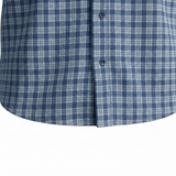 DG's Drifter Mens - Ivano Regular Long Sleeve Casual Shirt - Blue Check - Wildvine Clothing, Spalding, Lincolnshire
