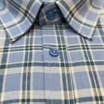 Gurteen - Mens - Seville - Modern Fit / Short Sleeved - Surf Check 831 - Wildvine Clothing, Spalding, Lincolnshire