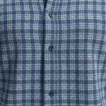 DG's Drifter Mens - Ivano Regular Long Sleeve Casual Shirt - Blue Check - Wildvine Clothing, Spalding, Lincolnshire