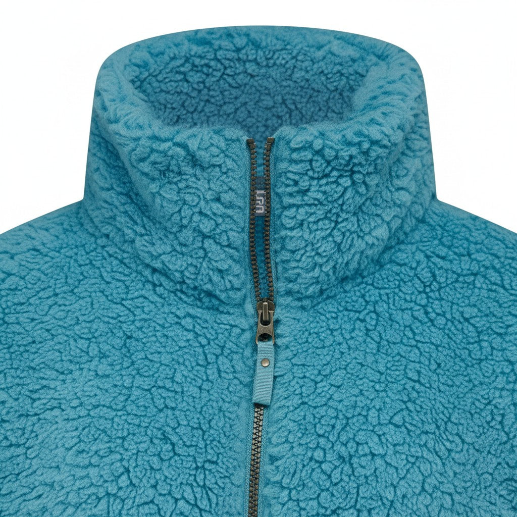 Lighthouse - Ladies Seashell Fleece - Blue - Wildvine Clothing, Spalding, Lincolnshire