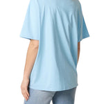 Wild Flower - Ladies - Floral Embellished T-Shirt - Blue - Wildvine Clothing, Spalding, Lincolnshire