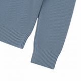 Fynch-Hatton - Mens Knitwear - Super Structure / Super Soft - O'Neck - Air Blue 1609208 660 - Wildvine Clothing, Spalding, Lincolnshire