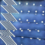 Le Chateau - Mens Luxury Handkerciefs - Bandanas x 1 Blue - Wildvine Clothing, Spalding, Lincolnshire