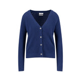 Fynch-Hatton - Ladies Cardigan Cotton - Blue 682 - Wildvine Clothing, Spalding, Lincolnshire